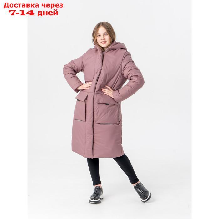Пальто зимнее для девочки "Калиста", рост 152 см, цвет кофе - фото 1 - id-p227055012