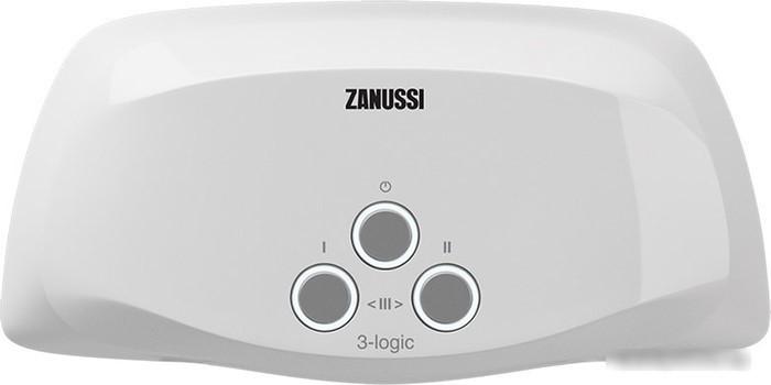 Проточный электрический водонагреватель кран+душ Zanussi 3-logic 3,5 TS - фото 1 - id-p227295059