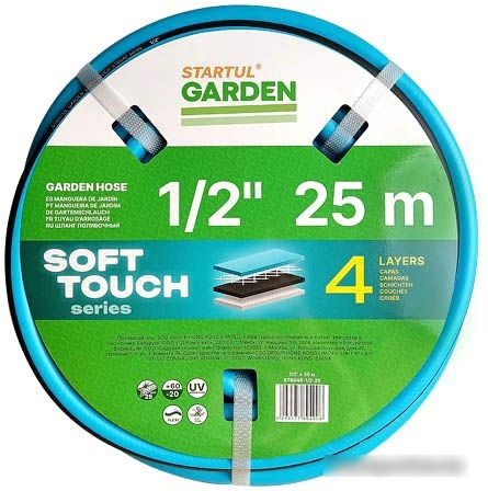 Шланг Startul Garden Soft Touch ST6040-1/2-25 (1/2", 25 м) - фото 1 - id-p227295419