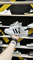 Кроссовки Adidas Superstar White Black Gold 44 (28 см)