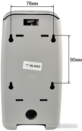Дозатор для антисептика и жидкого мыла Puff 8120S - фото 5 - id-p227294504