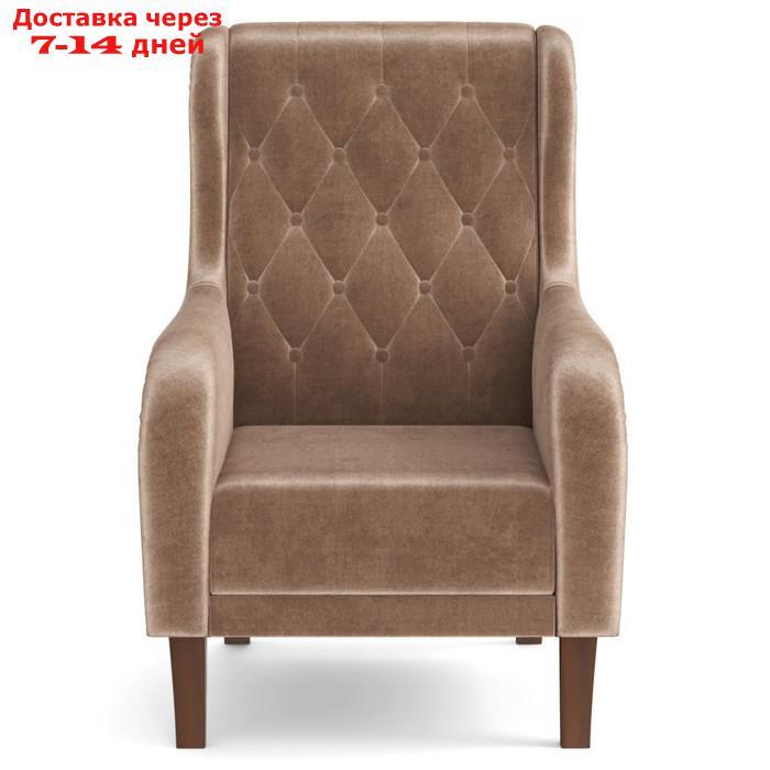 Кресло для отдыха "Амарант", велюр, цвет тенерифе хумус - фото 2 - id-p227064758