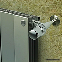 Биметаллический радиатор Royal Thermo PianoForte 500 Silver Satin (8 секций), фото 2