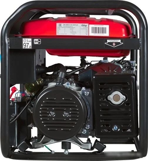 Бензиновый генератор Fubag BS 8500 A ES Duplex (с коннектором автоматики) - фото 4 - id-p227295883