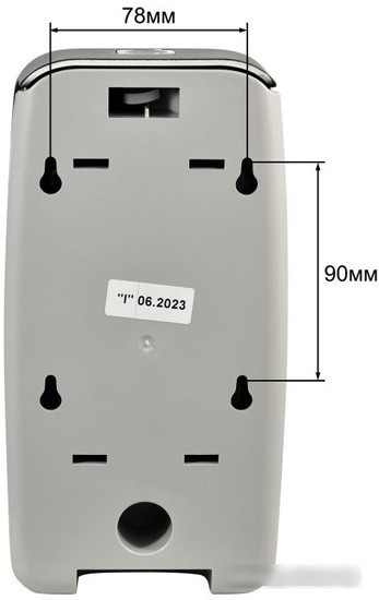 Дозатор для антисептика и жидкого мыла Puff 8120Bl - фото 5 - id-p227294508
