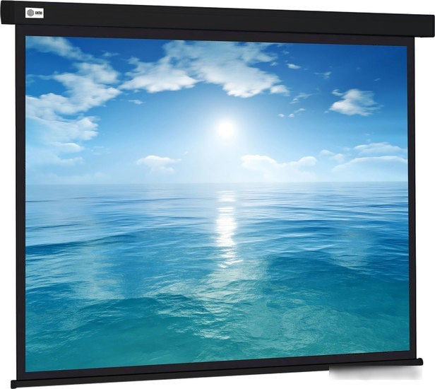 Проекционный экран CACTUS Wallscreen 104x186 CS-PSW-104X186-BK - фото 1 - id-p227294847