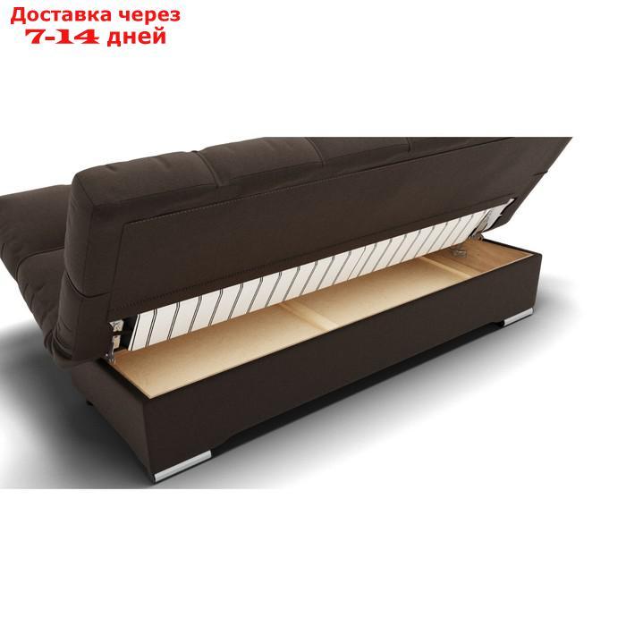 Прямой диван "Финка", механизм книжка, ППУ, велюр, цвет гелекси лайт 004 - фото 4 - id-p227064774