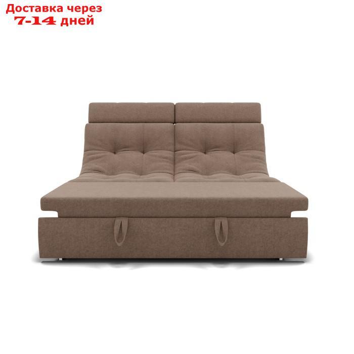 Прямой диван "Монако 1", механизм венеция, ППУ, велюр, цвет гелекси лайт 023 - фото 4 - id-p227064782