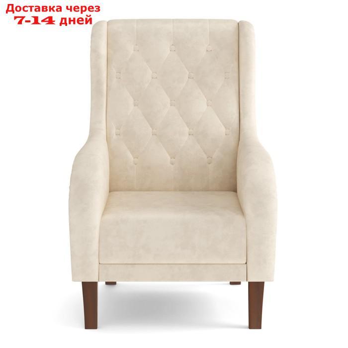 Кресло для отдыха "Амарант", велюр, цвет тенерифе крем - фото 2 - id-p227064788
