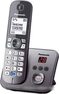 Радиотелефон Panasonic KX-TG6821 - фото 3 - id-p227296280