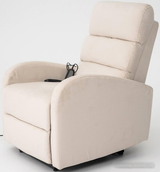 Массажное кресло Calviano 2166 (бежевый велюр) - фото 1 - id-p227294924