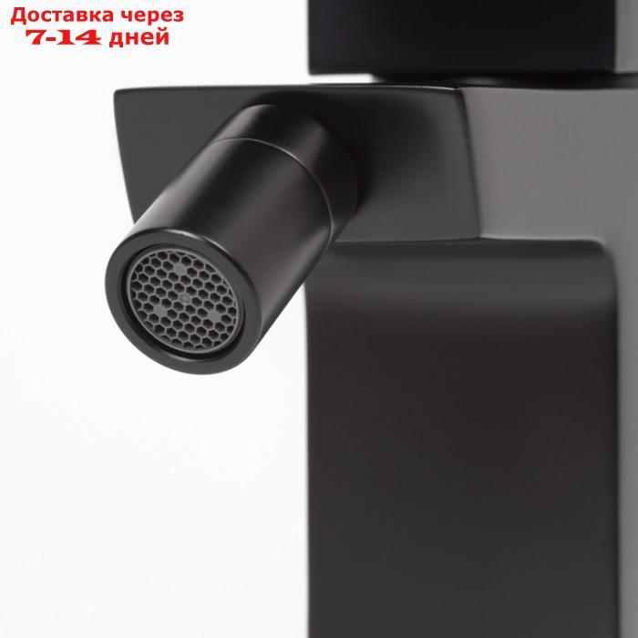 Смеситель для биде WasserKRAFT Abens 2006, однорычажный, картридж 35 мм, латунь, черный - фото 2 - id-p227035103