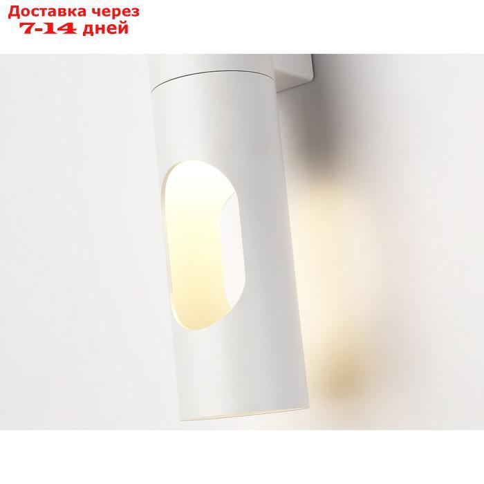 Светильник настенный со сменной лампой TN5101, GU10, 12Вт, 250х55х80 мм, цвет белый - фото 3 - id-p227030687