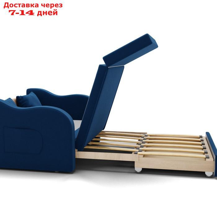 Прямой диван "Бали", механизм выкатной, велюр, цвет гелекси лайт 014 - фото 5 - id-p227068077