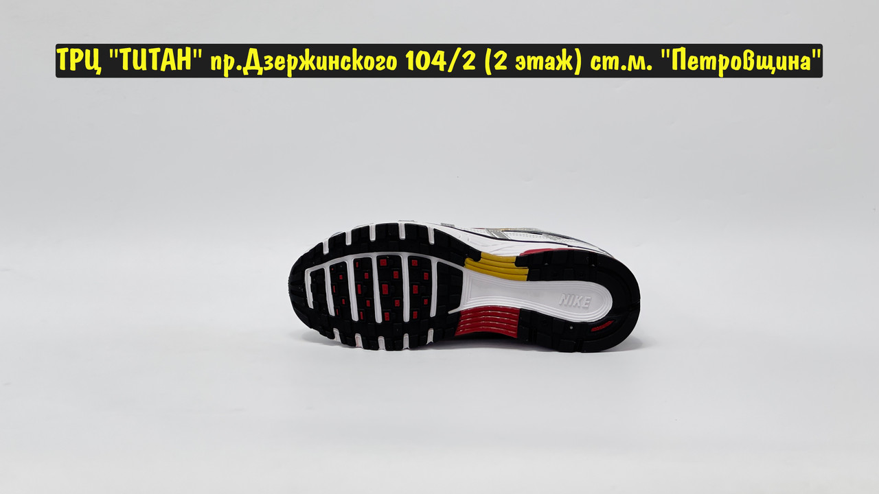 Кроссовки Nike P-6000 White Red Black - фото 4 - id-p227296543