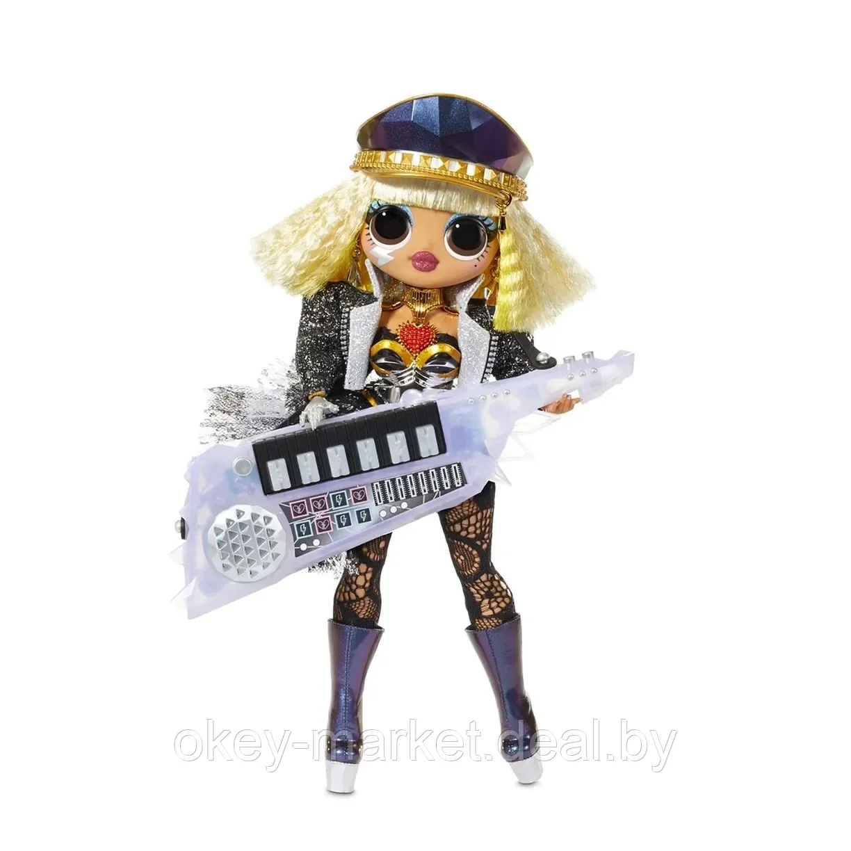 Кукла L.O.L. Surprise OMG Music Remix Rock Bhad Gurl с клавишами 577607 - фото 4 - id-p168934502