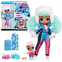 Кукла LOL Surprise OMG Winter Chill ICY Gurl + кукла Brrr B.B. 570240