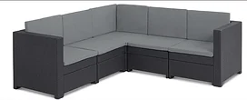 Диван угловой KETER PROVENCE, графит
