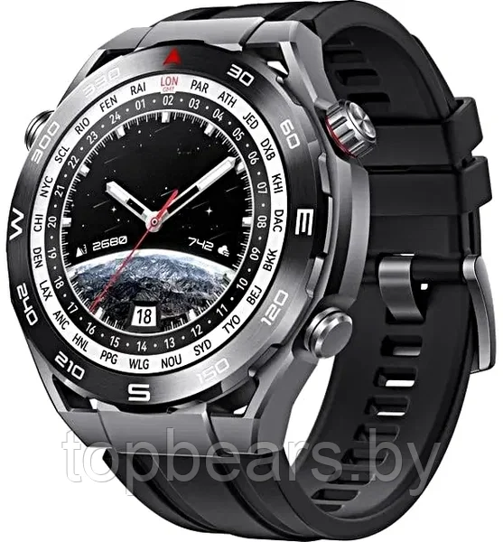 Умные часы Smart Watch W&O X5 Pro Max, Смарт часы для мужчин 2024, iOS, Android, Bluetooth звонки, 2 Ремешка - фото 10 - id-p227298707