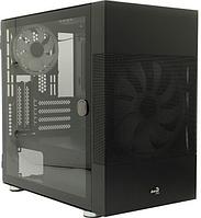 Корпус Minitower Aerocool Atomic-G-BK-v1 Black MicroATX без БП с окном