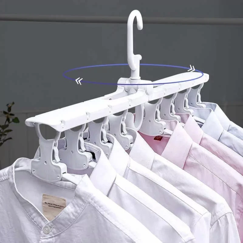 Складная вешалка Multifunctional Clothes Hanger 8 в 1 - фото 2 - id-p130026985