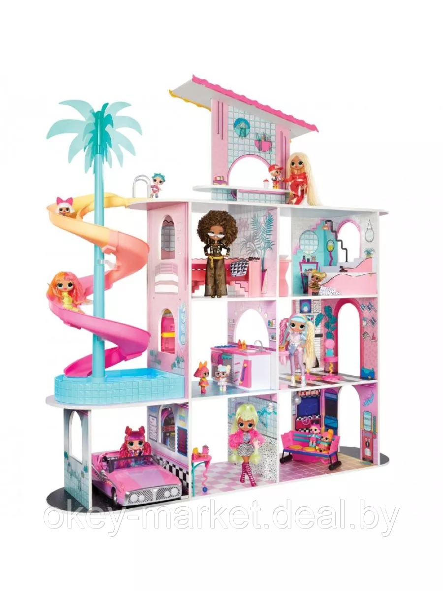 Кукольный домик L.O.L . Surprise! O.M.G. Дом Fashion House 85+ сюрпризов, 502470 - фото 2 - id-p227299456