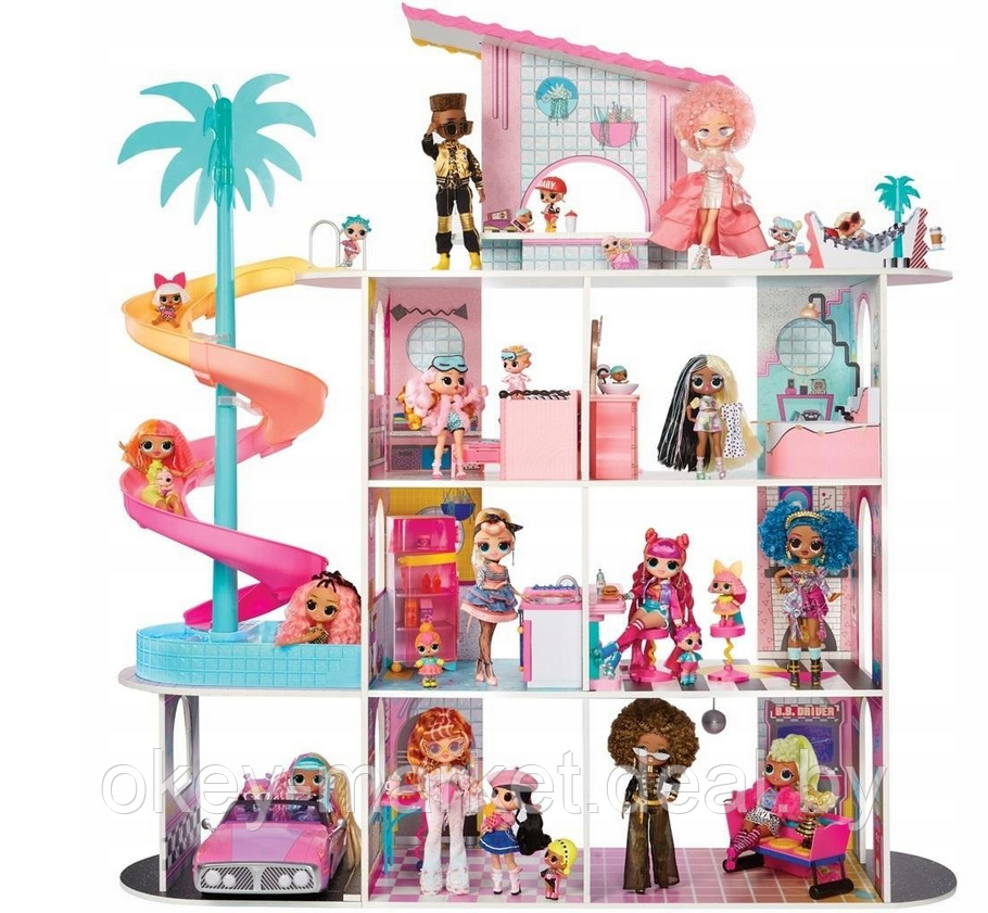 Кукольный домик L.O.L . Surprise! O.M.G. Дом Fashion House 85+ сюрпризов, 502470 - фото 1 - id-p227299456