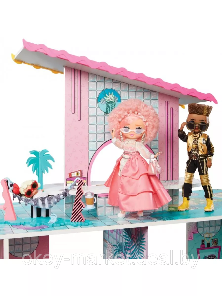 Кукольный домик L.O.L . Surprise! O.M.G. Дом Fashion House 85+ сюрпризов, 502470 - фото 4 - id-p227299456