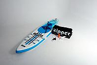 Надувная доска SUP Board (Сап Борд) ZIPPER BORNLINE 12'6'' TURING BLUE