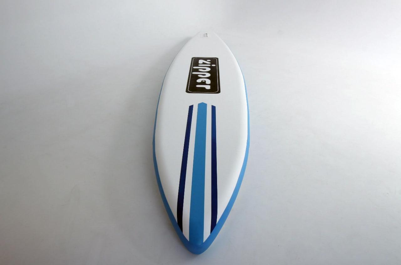 Надувная доска SUP Board (Сап Борд) ZIPPER BORNLINE 12'6'' TURING BLUE - фото 5 - id-p227299601