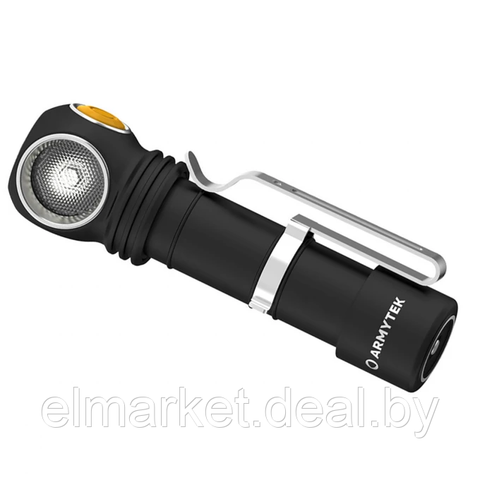 Фонарь Armytek Wizard C2 Pro Magnet USB XHP50.2 (белый) черный - фото 1 - id-p227299621