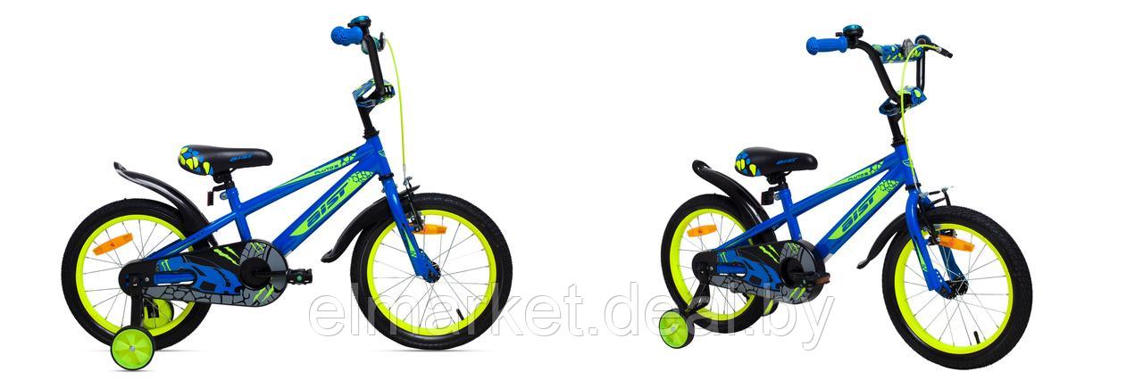 Детский велосипед AIST Pluto 16 синий - фото 1 - id-p227299719