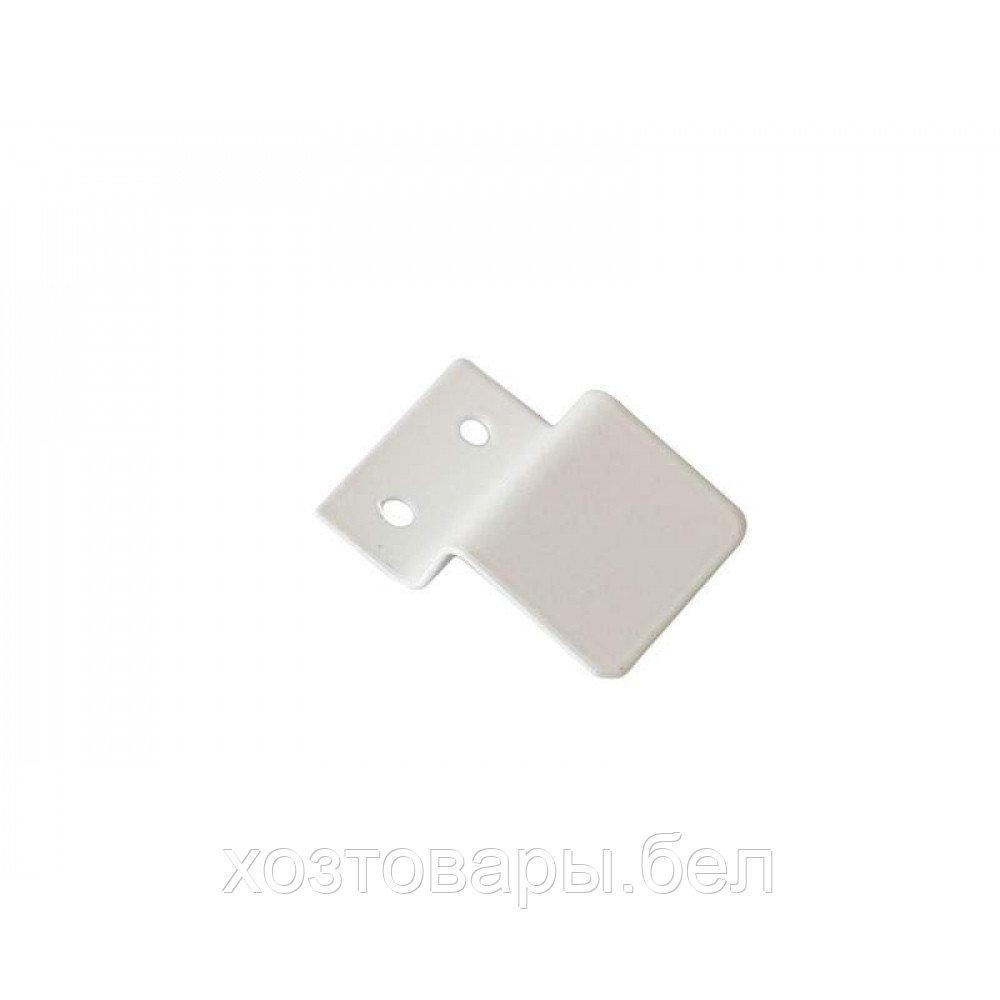 Кронштейн для москитной сетки метал (верхний) белый - фото 1 - id-p227299807
