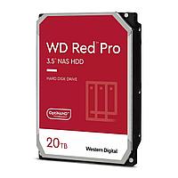 Жесткий диск Western Digital 20TB 7200 RPM, SATA 6 Gb/s, CMR, 512 MB Cache, 3.5" Red pro