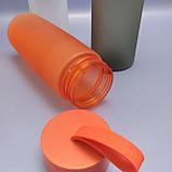 Бутылка для воды Aura 500 мл. / Матовая, свободная от бисфенола А, Оранжевый, фото 6