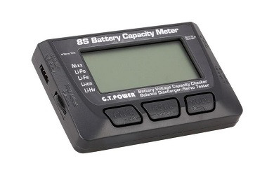 Измеритель емкости Li-Po аккумуляторов 8S G.T.Power - фото 1 - id-p227300906