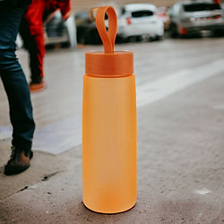 Бутылка для воды Aura 500 мл. / Матовая, свободная от бисфенола А, Оранжевый