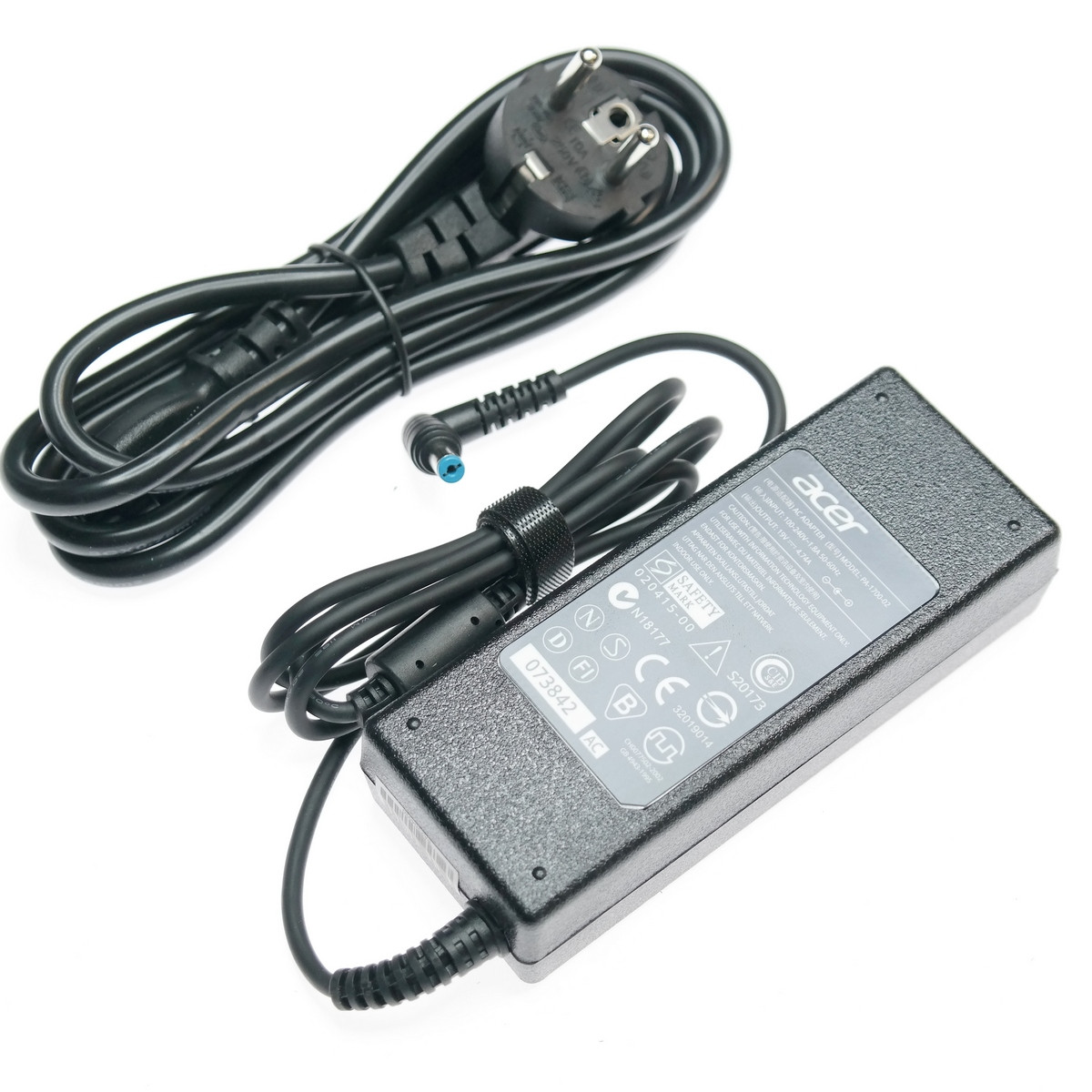 Зарядное устройство для ноутбука Packard Bell EasyNote TH36 TJ61 TJ62 TJ63 5.5x1.7 90w 19v 4,74a под оригинал - фото 1 - id-p135121537