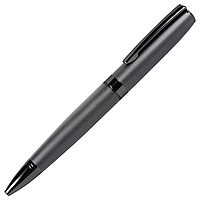 Ручка шариковая матовая Prime металлическая, темно-серая/темно-серая