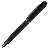 Ручка шариковая матовая Ontario металлическая, черная/темно-серая