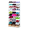 Полка для обуви металлическая (органайзер обувница) Amazing Shoe Rack,  30 пар - 10 полок Белая, фото 3