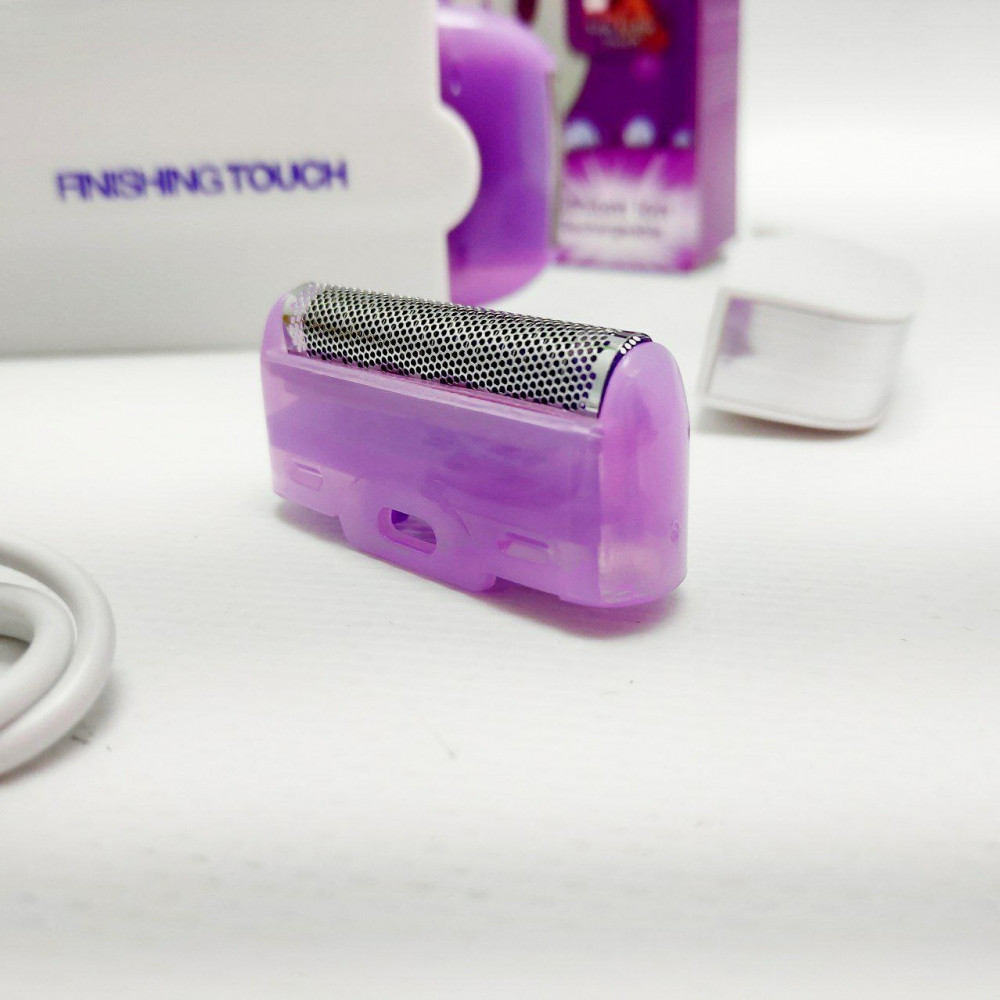Эпилятор аккумуляторный Yes Finishing Touch Pro 2в1 / Триммер женский для удаления волос с 2 насадками - фото 9 - id-p216375091