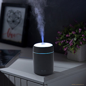 Увлажнитель, ультразвуковой, 0.3 л, 2 Вт, подсветка, USB