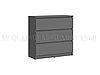 Комод Челси 2406 - Комплект - Графит (МИФ), фото 4