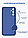 Чехол-накладка для Samsung Galaxy A34 SM-A346 Silicone Cover синий с бирюзой, фото 2