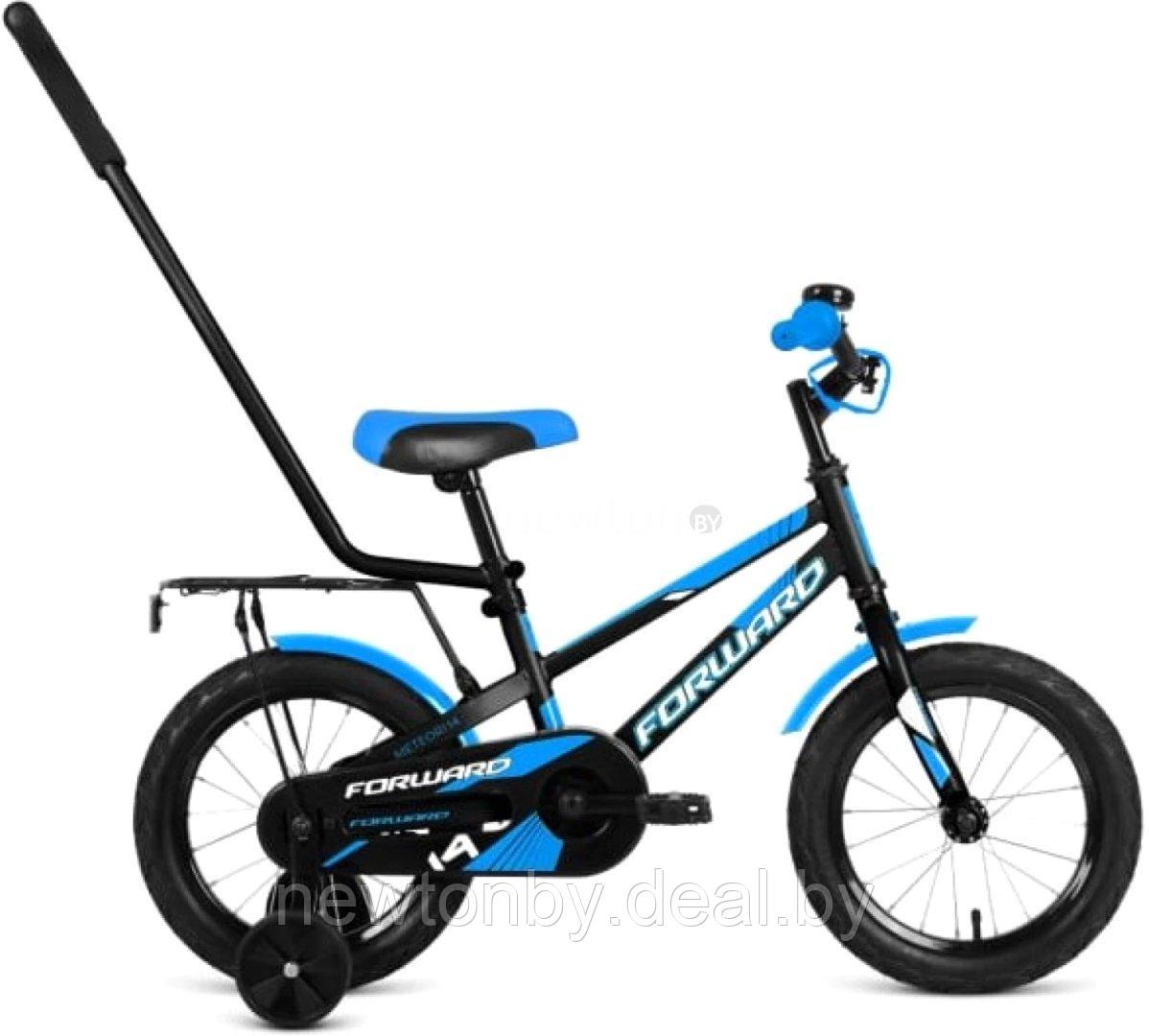 Детский велосипед Forward Meteor 14 2023 (голубой) - фото 1 - id-p227303609