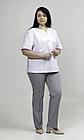 Медицинская женская блуза (цвет белый), фото 2