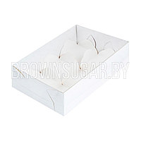 Коробка для 6 моти с пластиковой крышкой и ложементами (Россия, 175х120х55 мм) 070920