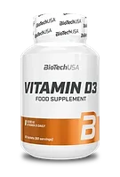 Витамины Vitamin D3 50 мкг, Biotech USA