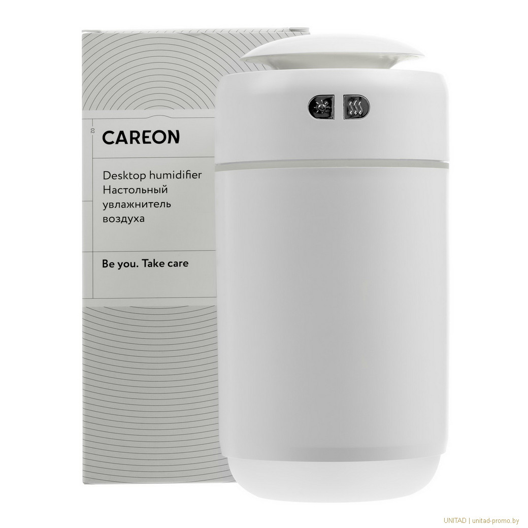 Настольный увлажнитель воздуха с подсветкой Careon DH07